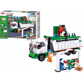 ostatní stavebnice SLUBAN STAVEBNICE POPEŘÁCKÝ VŮZ 432 DÍLŮ