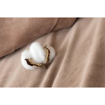 Prostěradlo Matějovský Hnědé BAVLNĚNÝ MIKROPLYŠ PREMIUM Bavlněný mikroplyš 120/200 - 140/200/30