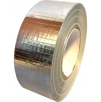Lepicí páska Vyztužená hliníková páska, samolepicí , 50 mm, samolepicí