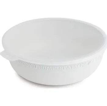 Miska s víkem Rotho tresa 0,35l - bílá