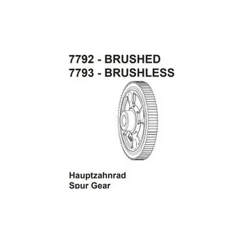 RC náhradní díl DF models Hlavní převodovka pro 3143