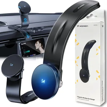 Držák Wozinsky WCZ2Y2S 15W MagSafe s indukční nabíječkou do auta