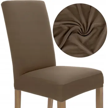 Potah na židli Potah na židli Ubieramy-meble hnědý
