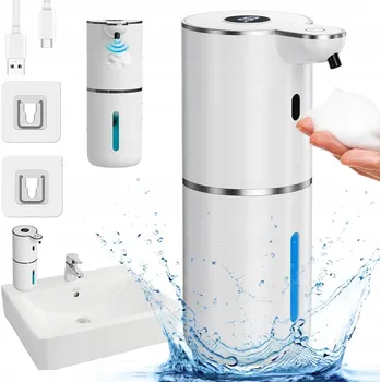 Dávkovač mýdla Bezkontaktní nástěnný dávkovač mýdla Bedee 380 ml, bílý