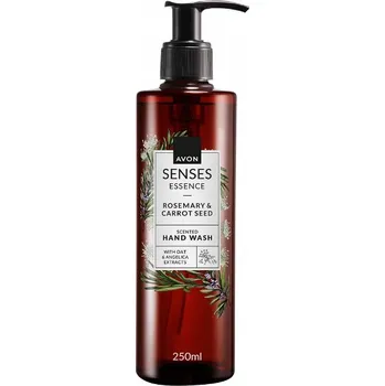 Mýdlo AVON Mýdlo na ruce Rozmarýn a Semínka Mrkve Senses Essence - 250 ml