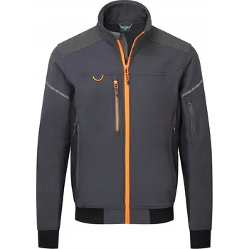 Pánská softshellová bunda Bunda Softshell EV4 Bomber (3vrstvá) PORTWEST [EV464] XXL