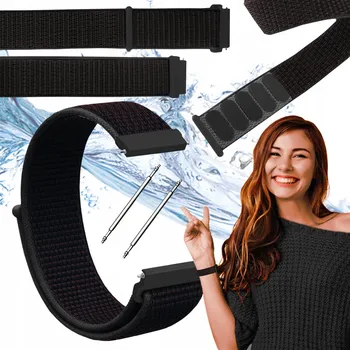 Příslušenství k chytrým hodinkám Řemínek ChronSmarta pro Xiaomi 20mm černý