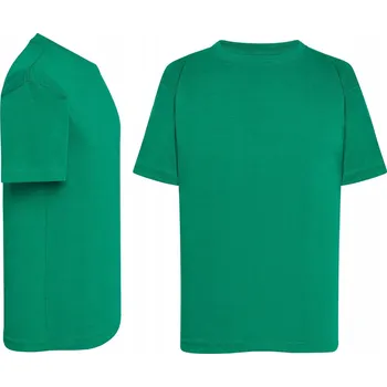 DĚTSKÉ TRIČKO bavlněné JHK TSRK-150 zelené 5-6 LET (velikost 116)