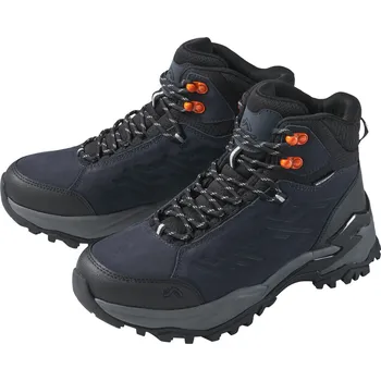 Dámská sportovní obuv CRIVIT Dámská kožená trekingová obuv (navy modrá, 38)