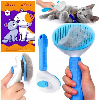 Kartáč pro zvířata Kartáč na srst pro psa kočku samočisticí oválný