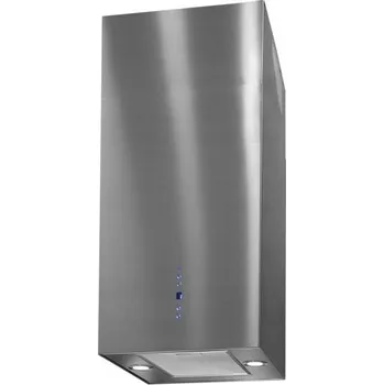 Digestoř Ostrůvkový odsavač par stříbrný Nortberg QUADRO 40 LED + dálkové ovládání