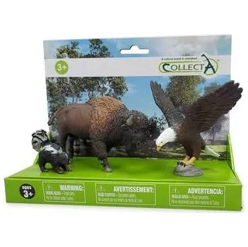 Figurka Sada 3 divokých zvířat v balení