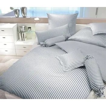 Povlečení Povlečení mako-satén Janine Modern Classic 3912-08 Stříbrná