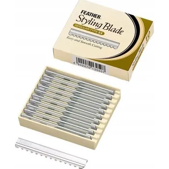 Vrták Žiletky s Feather stylingovým břitem 10 ks