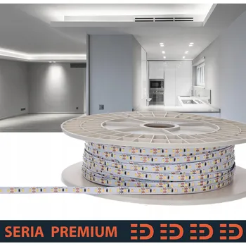 LED páska LED pásek | Studená bílá | 12V | 120 LED/m | 1200lm/m | 1m | 5 let záruka