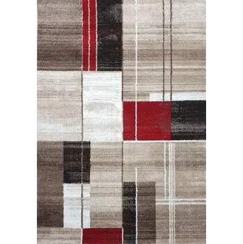Koberec Florentina / 613-64 Beige-red 80 x 150 cm