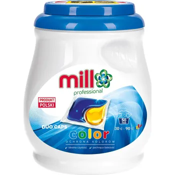 Prací prostředek Kapsle na prádlo Mill Duo Caps Color 50 ks