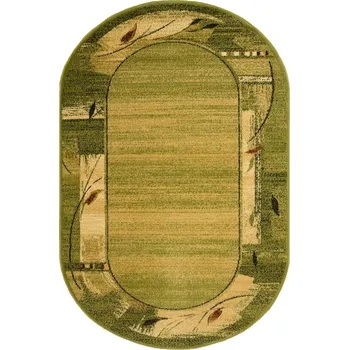 Koberec KOBEREC KULATÝ MĚKKÝ OLIVOVĚ ZELENÁ AGNELLA STANDARD ERBA 200x300 cm