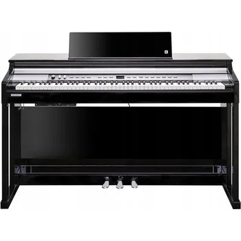 Kurzweil CUP P1 Black Polish – Digitální pianino do obýváku s kladívkovou mechanikou