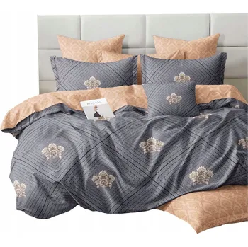 Povlečení SADA POVLEČENÍ 160x200 BAVLNĚNÝ SATÉN, POVLEČENÍ NA POLŠTÁŘE 70x80