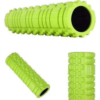 Fitness válec HMS FS102 Zelený Roller 45 CM Pro Cvičení Svalů a Tvarování Postavy