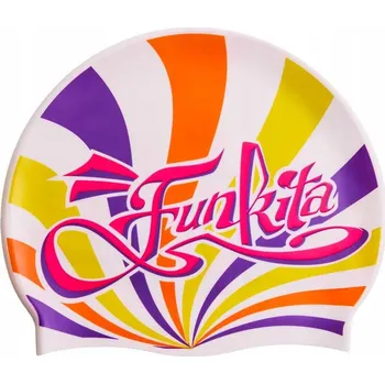 Plavecká čepice Plavecká čepice pro dospělé Silikonová Funkita vícebarevná