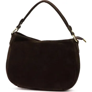 Kabelka Dámská kabelka Luka 24-085 GOLD tmavě hnědá