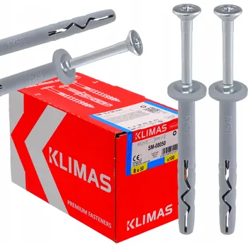 Vrták Hmoždinky do betonu Wkręt-Met 6 x 81 mm, 100 ks