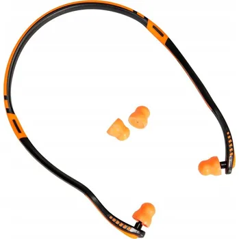 Špunt do uší Špunty do uší s páskem Easy Fit PU (2 páry) Oranžové vel.
