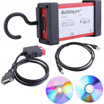 Autodiagnostika DIAGNOSTICKÝ TESTER AUT OBD2 MULTIDIAG PRO ČTENÍ CHYB MOTORU