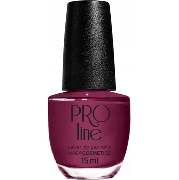 Lak na nehty Lak na nehty fuchsiová růžová fialová vínová barva dlouhotrvající Proline klasický 078