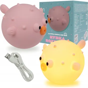 Lampička Noční lampa Ecolight růžová