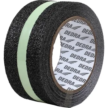 Výstražná páska Protiskluzová páska 50mmx5m, fluorescenční pásek PET, tloušťka 0,13mm 11T121