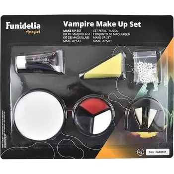 Karnevalový doplněk Funiglobal - Sada make-upu vampýra -