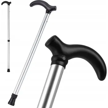 Nastavitelná skládací hliníková vycházková hůl pro seniory