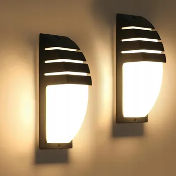 Nástěnné svítidlo Zahradní nástěnné svítidlo Comely černé s integrovaným LED zdrojem 12 W