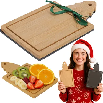 Kuchyňské prkénko Krájecí prkénko EDANTI bambus 2 ks