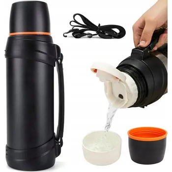 Termoska Termoska vakuová cestovní ocelová na kávu čaj nápoje 2,5 l