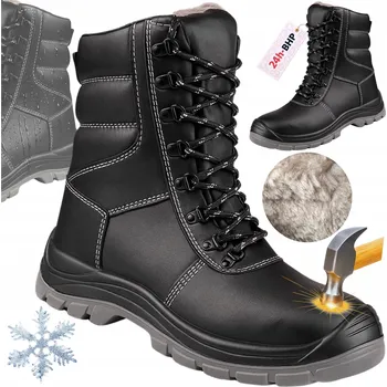 Pracovní obuv Pracovní obuv kotníková - BOZP Zimní pracovní boty kotníkové ZATEPLENÉ BOZP 113 S3 velikost 41