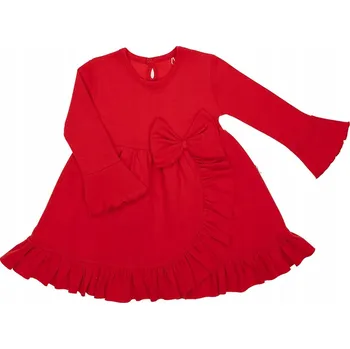 Dívčí oblečení Dívčí šaty elegantní červené Nicol, vel. 122
