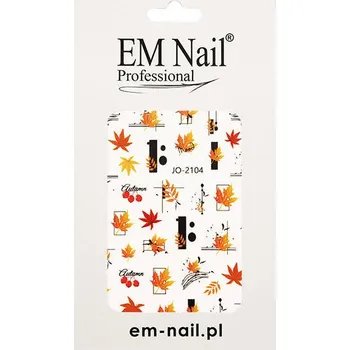 Samolepky na nehty EM Nail JO-2104