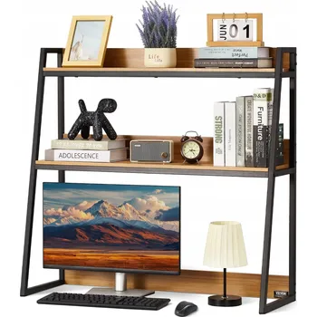 Knihovna Regál Vevor 32 cm x 90 cm x 90 cm, dub přírodní