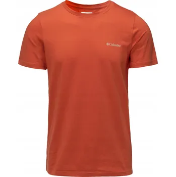 Pánské tričko COLUMBIA RAPID RIDGE BACK GRAPHIC TEE II (L) Bavlna oranžové