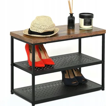 Botník Botník Ote 60 x 45 x 30 cm rustikální dub