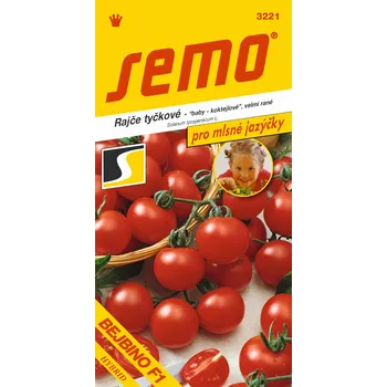 Zahrada Semo Rajče tyčkové - Bejbino, koktejlové