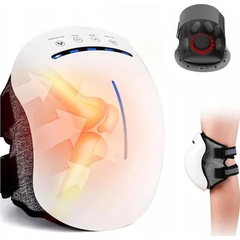 Masážní přístroj MASÁŽNÍ PŘÍSTROJ NA KOLENO BEZDRÁTOVÝ VYHŘÍVANÝ VIBRAČNÍ PROTI BOLESTI KLOUBŮ