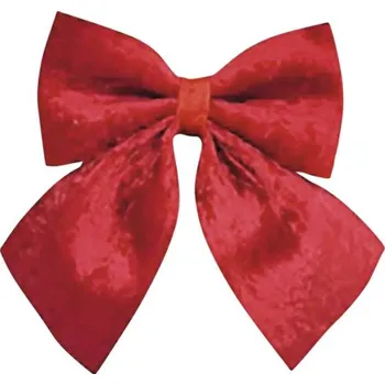 Stuha Mašle saténová 24 cm červená