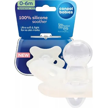 Symetrický silikonový Dudlík Canpol babies 0+