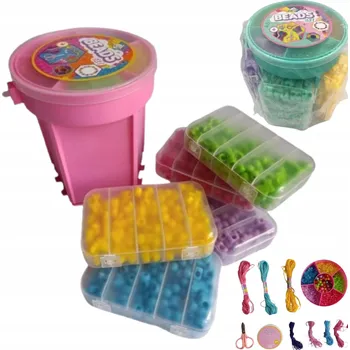 Dětské navlékací korálky Craft Universe Sada korálků pro výrobu šperků