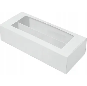 Dárková krabička Krabička na makronky VELKÁ 20x9x4,5cm / 25 Ks balení